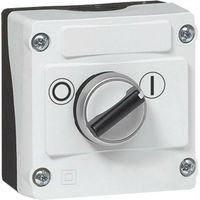 BACO 224216 LBX12510 Drehschalter im Gehäuse Schwarz, Grau Drehentriegelung 1 St.