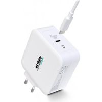Caricabatterie da Parete + Cavo USB C Urban Factory GSC10UF Bianco