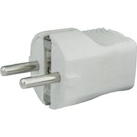 Bipolarer Stecker mit Erdung 16A.weiß Electro Dh 36.022/B 8430552117499