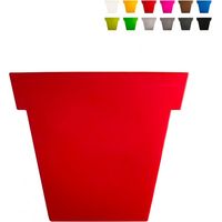 Blumentopf 74 cm Modernes Slide Design Il Vaso - Rot