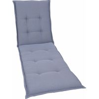 GO-DE Liegenauflage 190 x 60 x 7 cm blau