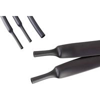Hongshang Schrumpfschlauch Schwarz 8mm auf 2mm 1,22m