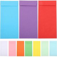 120 enveloppes pour espèces, enveloppes budgétaires, enveloppes en papier coloré-16.00X8.00X0.10CM