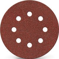 Disco abrasivo adesivo GLS 4 115mm K.60 per HO / corindone metallico Numero di fori 8 PROMAT (Per 25)