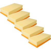 vhbw 5x Filtros plisados planos compatible con Fein Dustex 35 MX, 35 MX AC aspiradoras
