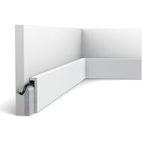 Pack de 8 ML SX171-RAL9003 - L 200 x H 10 x L 2,2 cm - ORAC DECOR