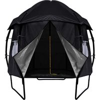 Aga Trampolin Outdoor Zelt EXCLUSIVE 250 cm (8 ft) Schwarz