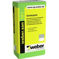 weber.san 161 Sanierputz 1mm, naturweiß 30kg