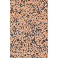 Tapis intérieur extérieur doré motif nuage bleu antidérapant - 200 x 280 cm