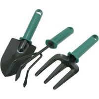 SET 3 ATTREZZINI DA GIARDINO MANICO RESINA