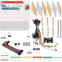 Kit de Démarrage Électronique Plaque d'Essai Sans Soudure Fils de Pontage LEDs Résistances