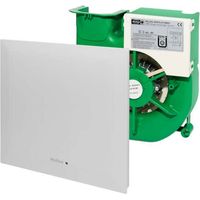 Helios Ventilatoreinsatz ELS-VN 60/35, mit Fassade, Nachlauffunktion und 2 Leistungsstufen, Volumenstrom 60/35m3/h