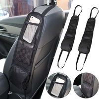 Organizador lateral para asiento de coche, 2 unidades, bolsa de almacenamiento plegable para coche, bolsa de almacenamiento de malla, bolsa colgante para coches y camiones.