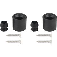Lot Trailer Door Holder Kit, Set 2 Low Profile Door Holder Bumper Fits RV Trailer