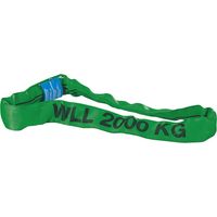 Cordes rondes en polyester pour levage 2 tonnes 4 m