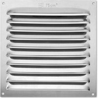 GRIGLIA ALLUMINIO BLISTER - 15X15 CM