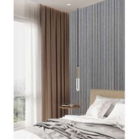 Pannello Fonoassorbente Acustico Effetto Rovere Grigio Chiaro 2400x600 mm - Dr. C