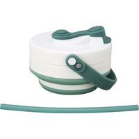 Tasse de Voyage Pliable 450ml en Silicone Résistant aux Températures Extrêmes, Idéale pour le Sport et les Déplacements
