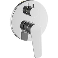 Miscelatore doccia in ottone cromato lucido con deviatore Vegas