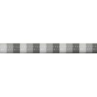 Morel Cortina de puerta moderna gris y blanco 90x220 cm