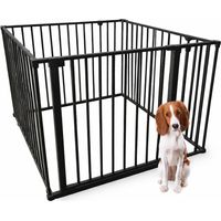 Bettacare Pet Pen, 92cm x 92cm, Black, 70cm High