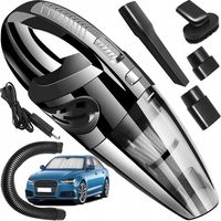 Aspirateur de voiture sans fil, portable, à batterie, puissant + embouts