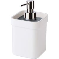 Lineabeta - DisPenser weiße Seife mit glänzendem Edelstahldeckel 250 ml