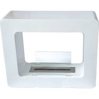 BIOCAMINO DA PAVIMENTO 'TIKAL' kw 3 - colore bianco