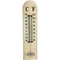 GREENGERS - THERMOM TRES, THERMOM TER OUTDOOR WOOD - COMPATIBILE OUTDOOR INDOOR IN LEGNO NATURALE - AMPIEZZA -25 +50 C