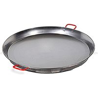 Valencianische Paellapfanne 30 cm. Poliert, für 4 Personen