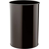 Eleganter schwarzer Abfalleimer 30 Liter