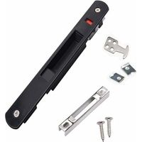 Sliding door/window hook lock, sliding door lock, household stainless steel glass sliding door/window single lock hardware fittings 13Thirteen