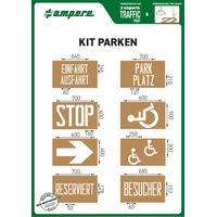 A.M.P.E.R.E. Schablonenset Schablonen KIT Nr. 1