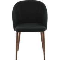 Arch Chaise de salle à manger, noir.