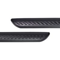 Set di 2 strisce protettive per paraurti auto, striscia autoadesiva in PVC antigraffio, adesivi anti-attrito per carrozzeria, adesivo protettivo con bordo liscio