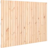 Tête de lit accessoire couchage chambre à coucher meuble murale style palette 146,5 x 3 x 110 cm bois massif de pin TDL0202777