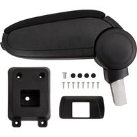 Accoudoir de voiture noir 12x33x(24-42) cm ABS vidaXL