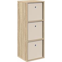 Sideboard/Anrichte/Buffet mit Schubladen Sonoma-Eiche 30,5 x 27 x 84,5 cm LXWW227220
