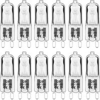royaluxe -Ampoule LED G9,Ampoule Halogene G9 28W 230V, 350LM 2700K Blanc Chaud Dimmable, G9 Ampoules Capsule, pour Lustres, Lampes de Paysage, Appliques Murales, éclairage d'armoire, Lot de 10