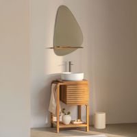 Ensemble de meuble de salle de bain en bois de teck Bradley SKLUM