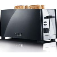 Graef TO 102 Toaster schwarz 1380W 6 Stufen