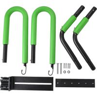 Bicycle Surfboard Racks Bike Surfboard Hanger Surfboard Bike Rack-Green