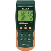 Extech SDL200 Temperatur-Messgerät -199 - +1700 °C Fühler-Typ K, J, T, E, R, S, Pt100 Datenlogger-F