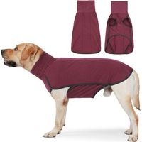 Pair Pull Chien, Pull pour Chien, Manteau Doux et Chaud pour Chien, Manteau Chien Hiver, Manteaux d'hiver pour Chiens,Vetement pour Chien Chat,Pull-Overs pour Petite Moyen Grand Chiens -Rouge M