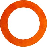 GUARNIZIONE PER ACCOPPIAMENTO RADIATORI IN CARTONCINO 1"" x Alluminio Q.TA 100