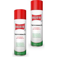 2x Ballistol Universalöl 400 ml Spray Mehrzwecköl Schmieröl Maschinenöl Pflegeöl