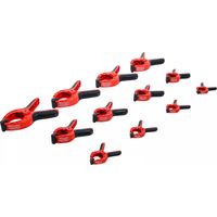 Abrazaderas BGS-DIY 12 piezas nylon ajustable antideslizante