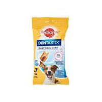 snack igiene orale per cani di taglia piccola pedigree "dentastix", 7 pezzi
