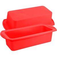 Molde de pan de silicona antiadherente para hornear