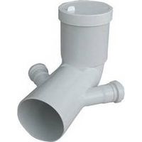 CURVA BIANCA WC PROLUNGATA ATTACCO BICCHIERE DOPPIO VALSIR Misura: Diam. 110 / 40